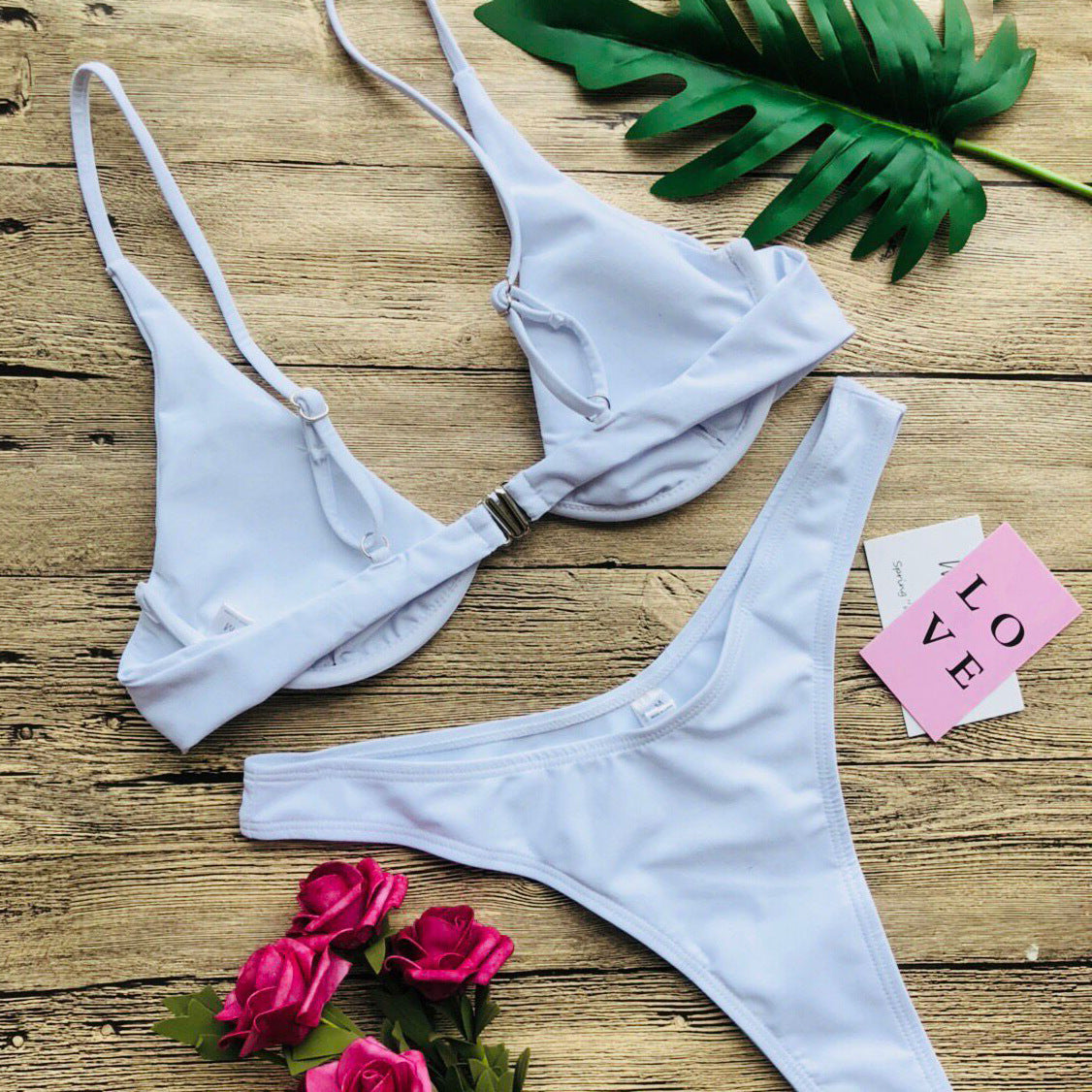 Summer two piece bikini women