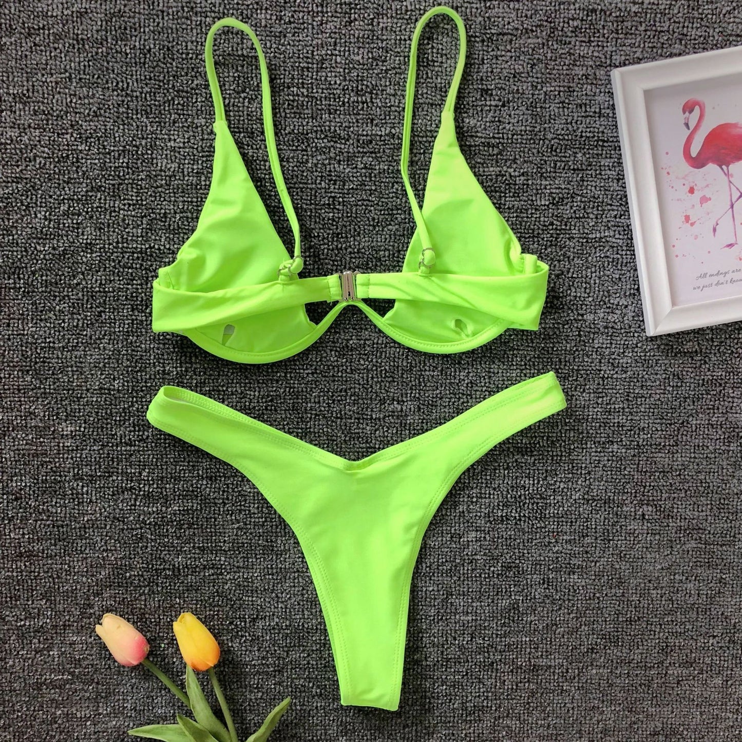 Summer two piece bikini women
