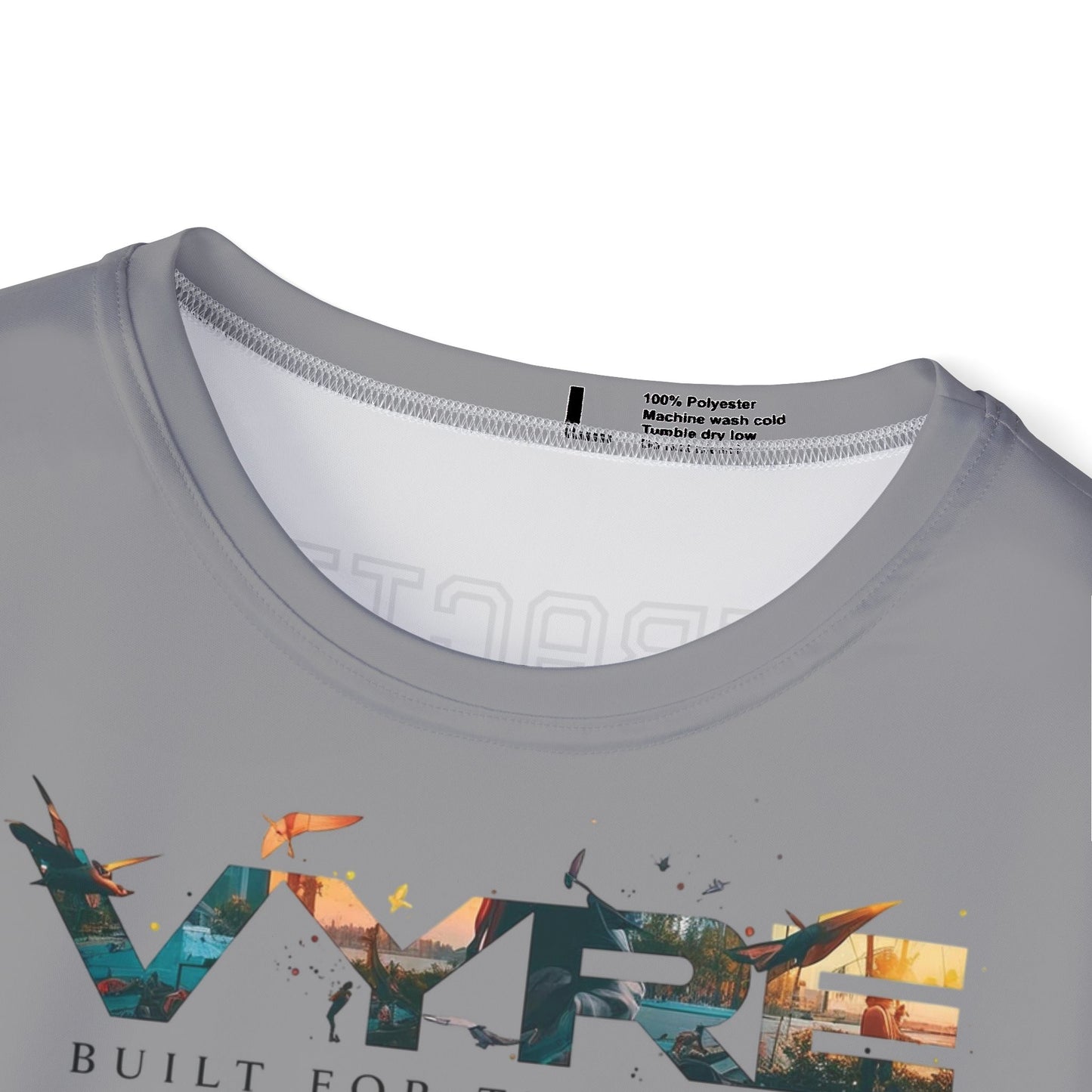 Men's Sports Jersey - Built for the Future, Distractions Won't Win, Athletic Shirt, Fitness Apparel, Sportswear, Unique Teamwear - VYRE