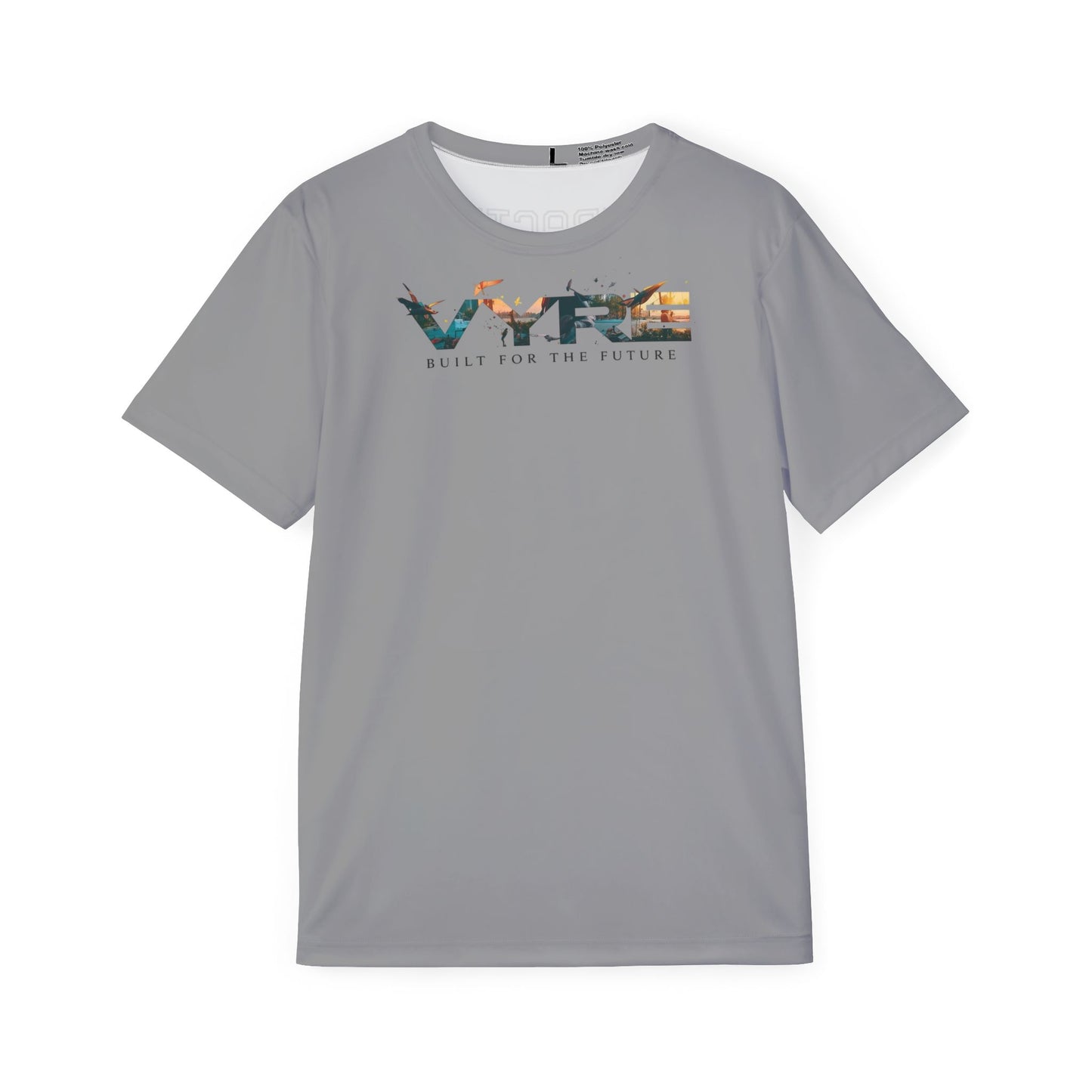 Men's Sports Jersey - Built for the Future, Distractions Won't Win, Athletic Shirt, Fitness Apparel, Sportswear, Unique Teamwear - VYRE