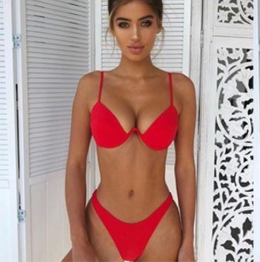 Summer two piece bikini women