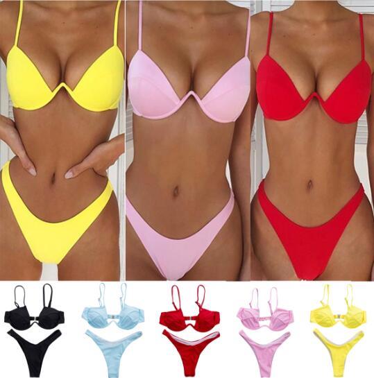 Summer two piece bikini women