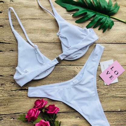 Summer two piece bikini women